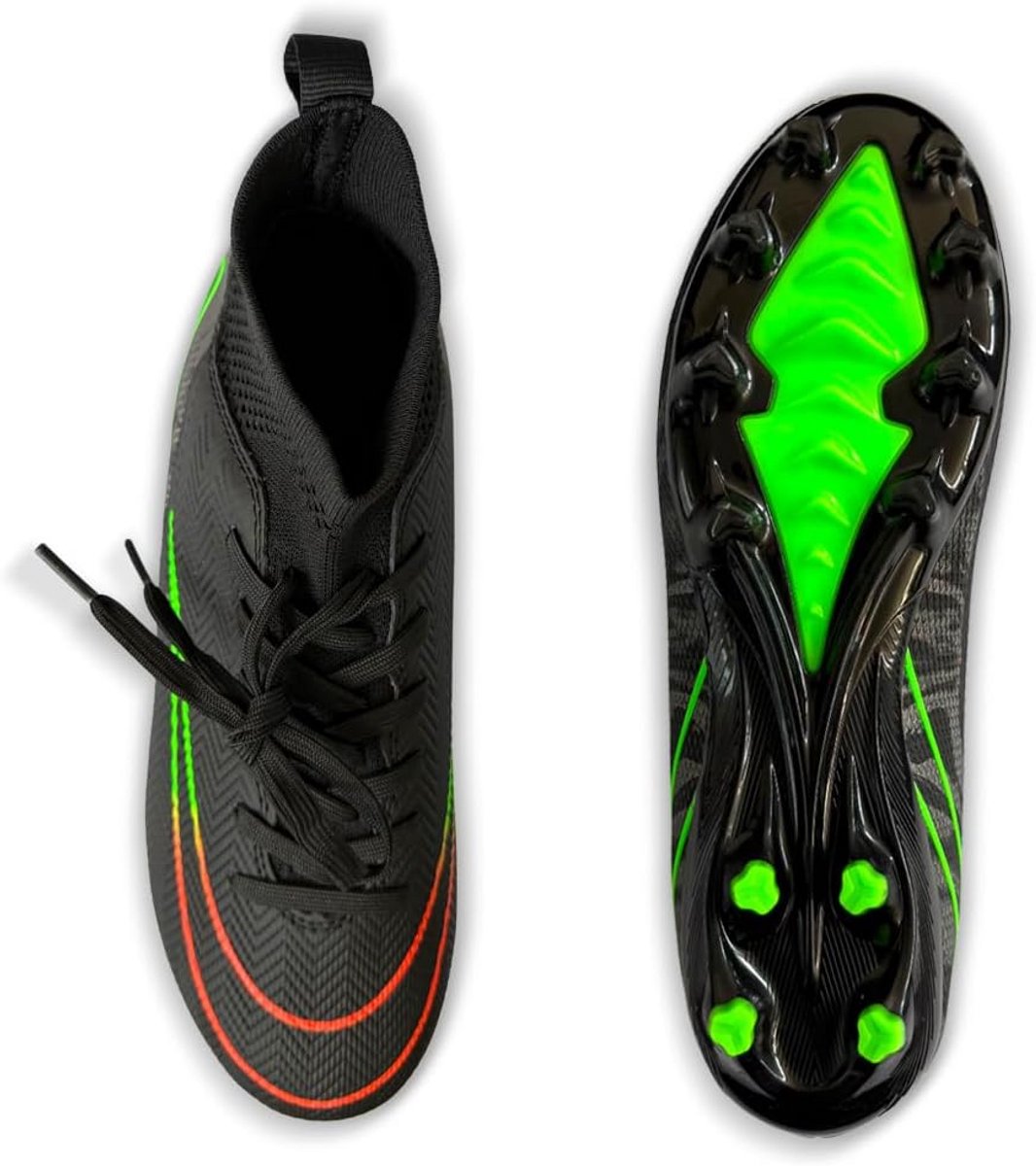 Professionele Spikes en Noppenschoenen voor Atletiek en Voetbal - Hoog Model Kinderschoenen