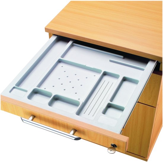 SIGNA SC40 BS - Conteneur à roulettes en bois de hêtre avec système d'accrochage