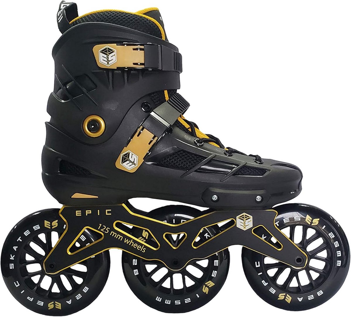 3-Wiel Inline Skates 125mm voor Snelheid en Wendbaarheid