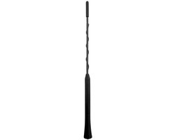 Lampa Antenne AM/FM 28 cm Ø5 mm – Vervangende Auto Antenne met Anti-ruis Spiraaldraad – Geschikt voor Volkswagen, Audi, Seat, Opel, Smart & Mercedes