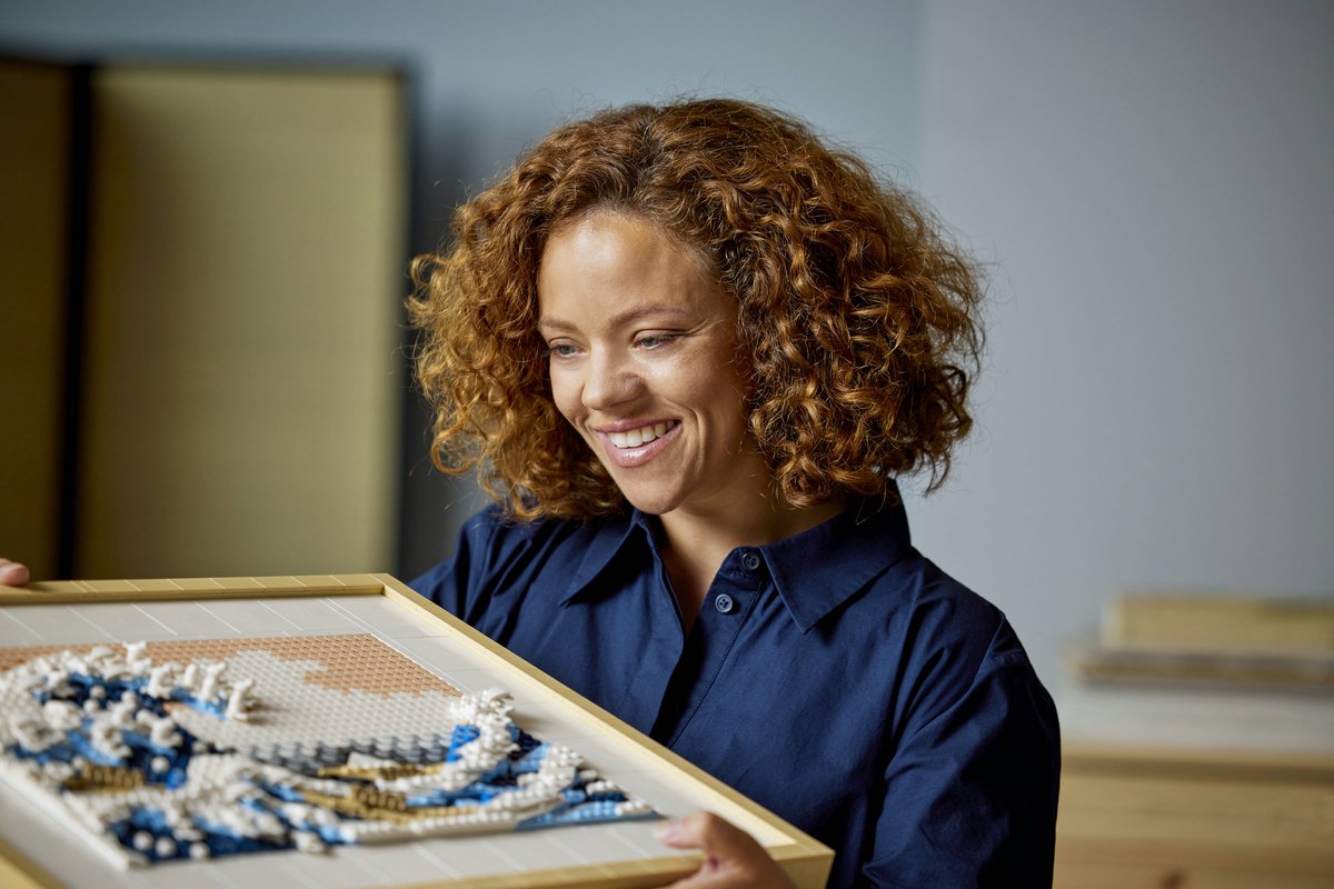 LEGO Art Hokusai – De grote golf, 3D Wanddecoratie Knutselpakket voor Volwassenen - 31208 — afbeelding 25