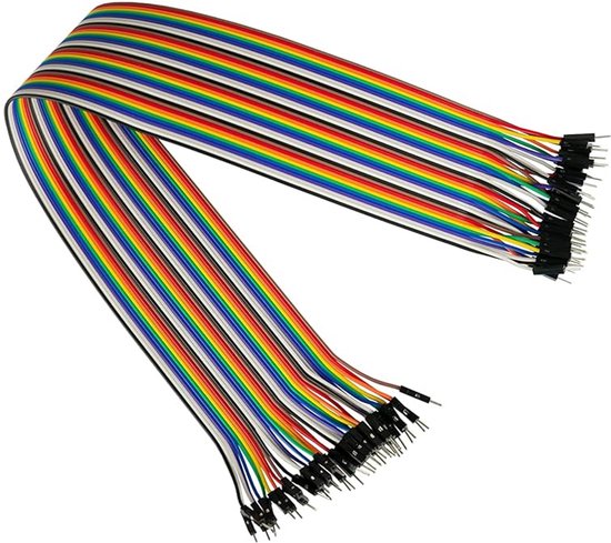 OcioDual 65-delige Jumperkabelset – Voor Arduino, Raspberry Pi En Protoboards