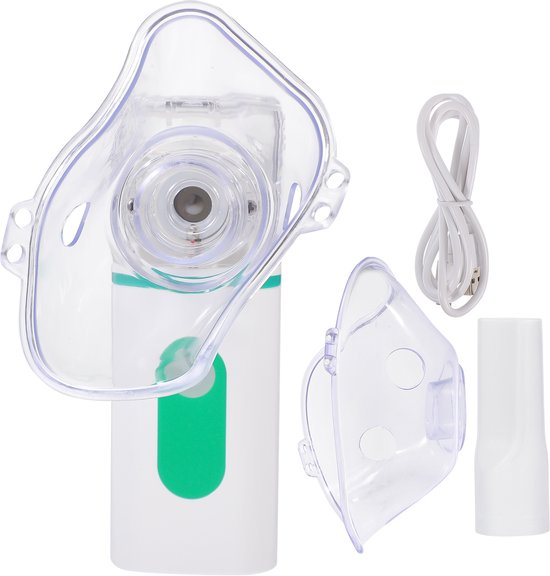 Handheld Vernevelaar - Draagbare Nebulizer voor binnen en buiten - USB/Batterij - Stil & Compact - Groen