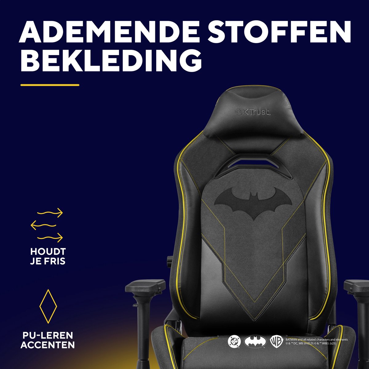 Trust GXT 721BM Ruya Pro Gaming Stoel - Verstelbare - afbeelding 3