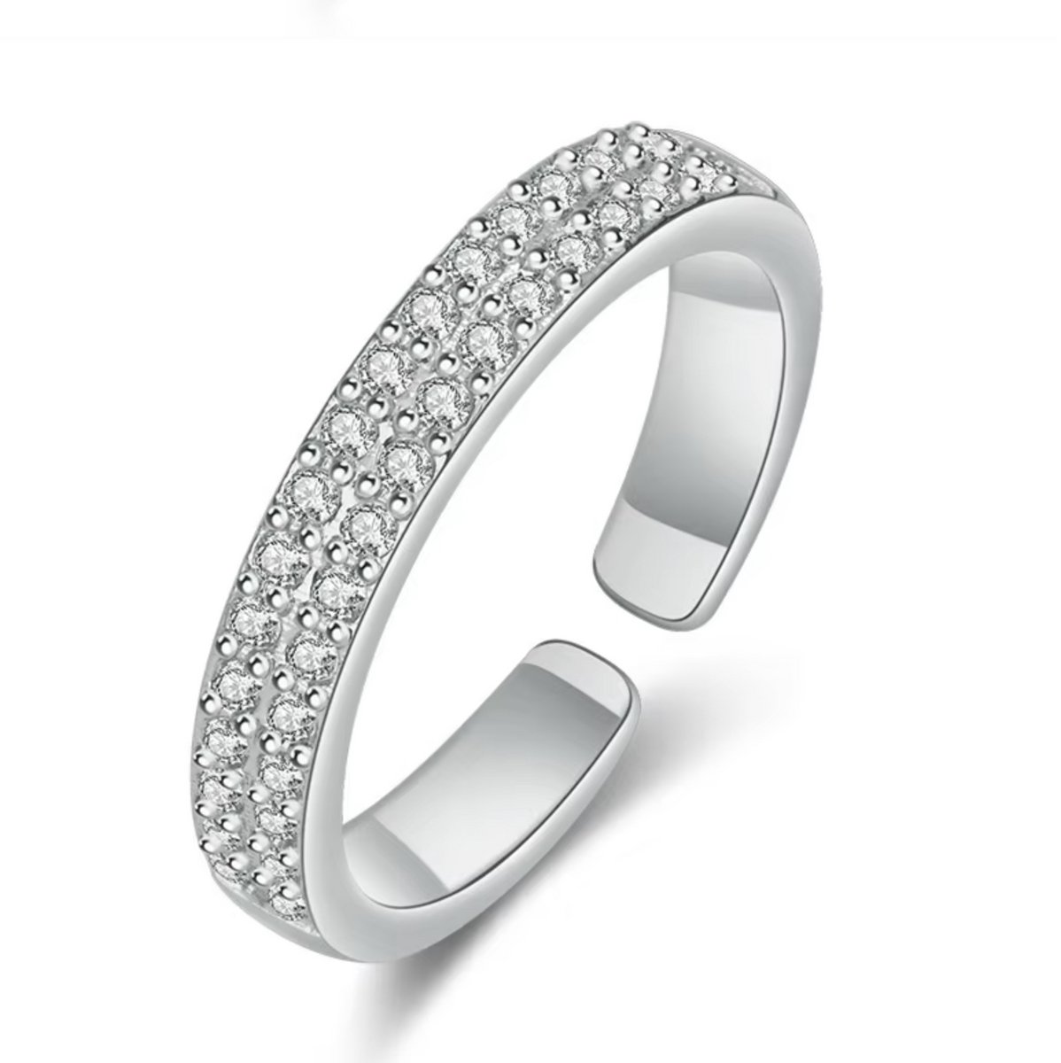 N3 Collecties Nieuwe 925 Sterling Zilveren AAA Zirkoon Hoge Kwaliteit Ringen Voor Vrouwen