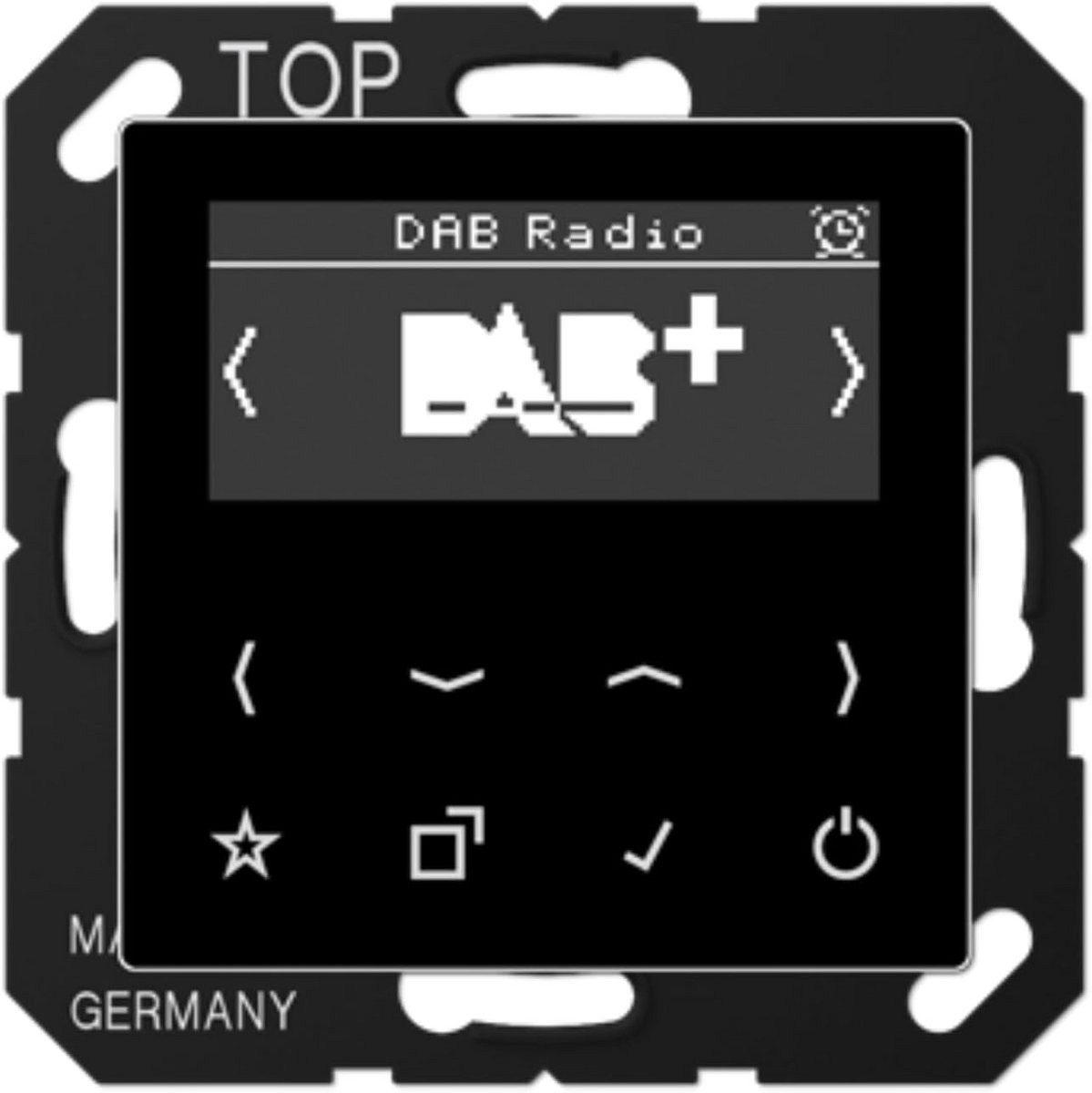 Inbouw Digitale Radio DAB+ met FM en Helder Display