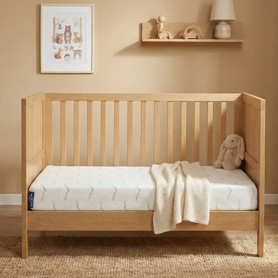 Best Life Baby Matras 60x120 - Ledikant Babymatras - Matras Babybedje - Kindermatras