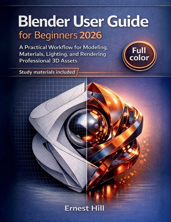 Blender User Guide for Beginners 2026 - cover