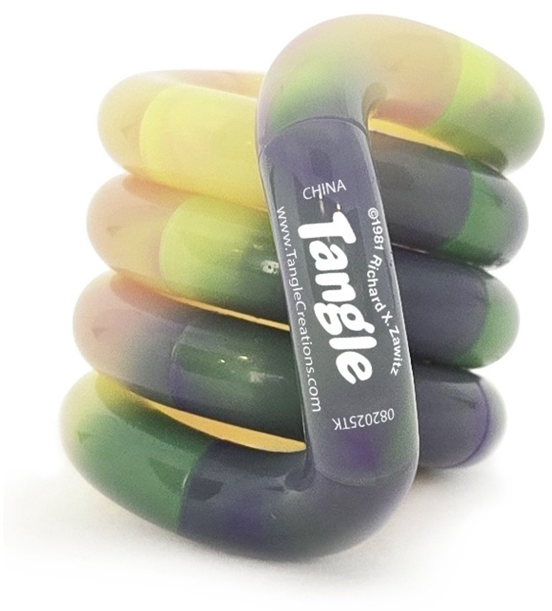 Tangle Junior - Pebbles - Assorted Colors - Color Changing - The Original Fidget Toy