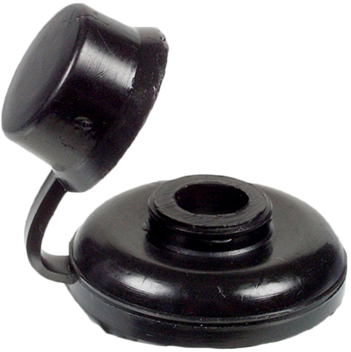 Afdekdop Grijs Plastic Voor Houtdraadbout - 100 stuks