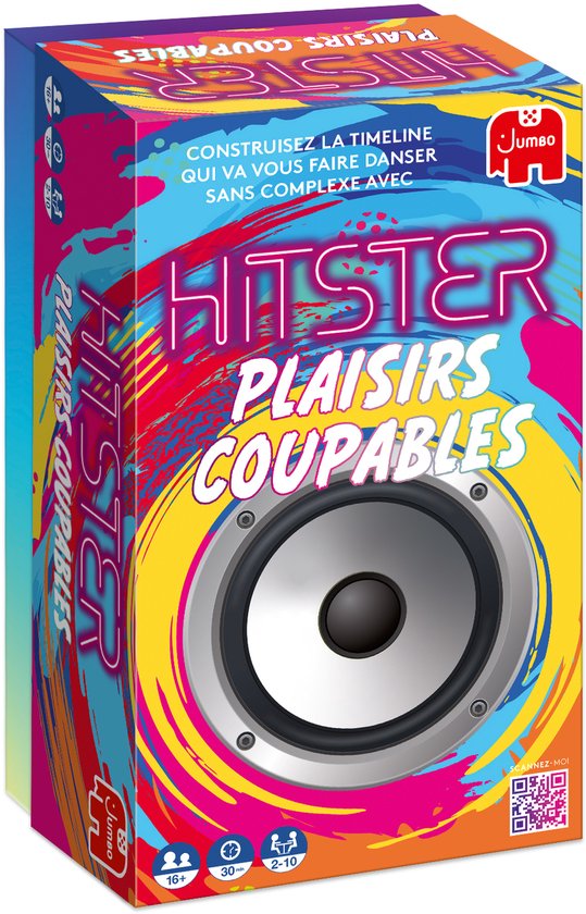 Jumbo - Hitster - Guilty Pleasures FR - Franstalig Partyspel - Actiespel