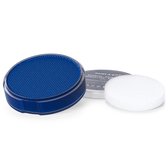 Paint-A-Boo Donkerblauwe Schmink - Waterbasis - Schminkset Blauw Kinderen - 40 Gezichten – Incl. Spons – 40 gram