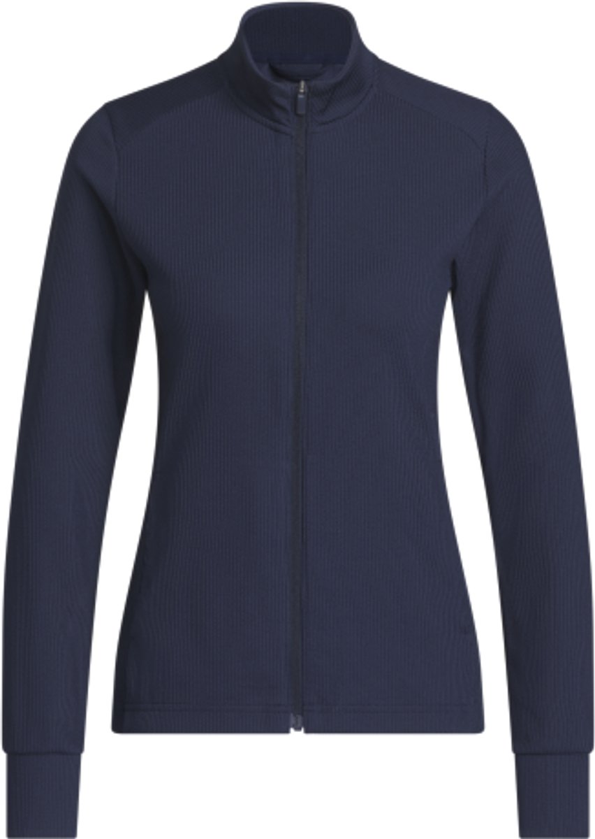 Adidas Dames W Textured Golfvest Navy