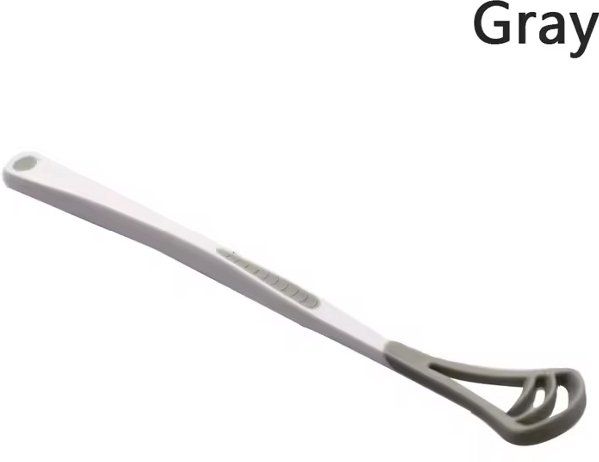 Tongue Scraper - Tongschraper Grijs/Wit 3 lagen