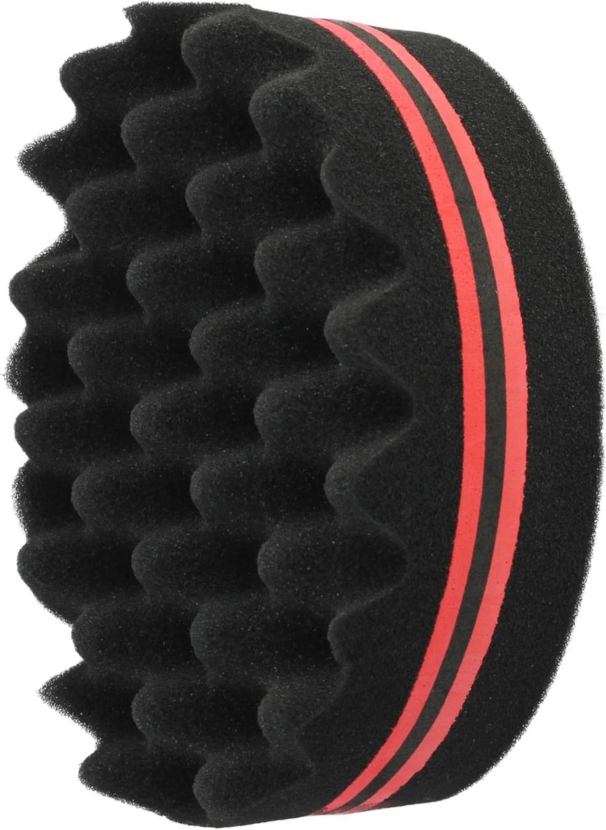 Dubbelzijdige Haarspons voor Twists en Krullen - Professionele Haarstyling Tool