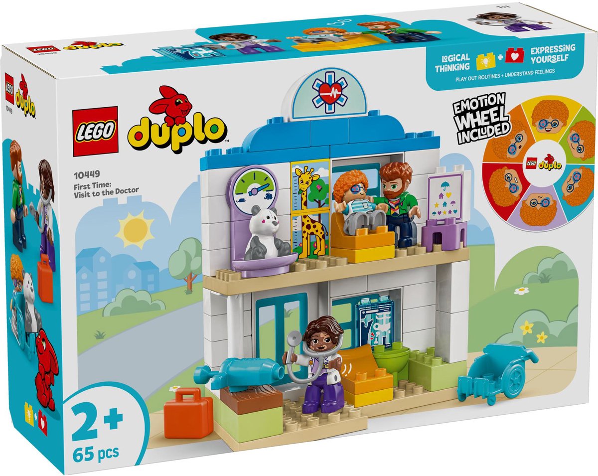 LEGO 10449 DUPLO Voor het eerst naar de dokter