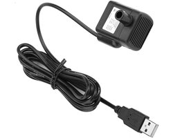 USB Mini Pomp 1,5W 5V voor Aquarium en Fontein - Borstelloos en Geruisloos - Circulatiepomp met Elektrische Pomp voor Fish Tank
