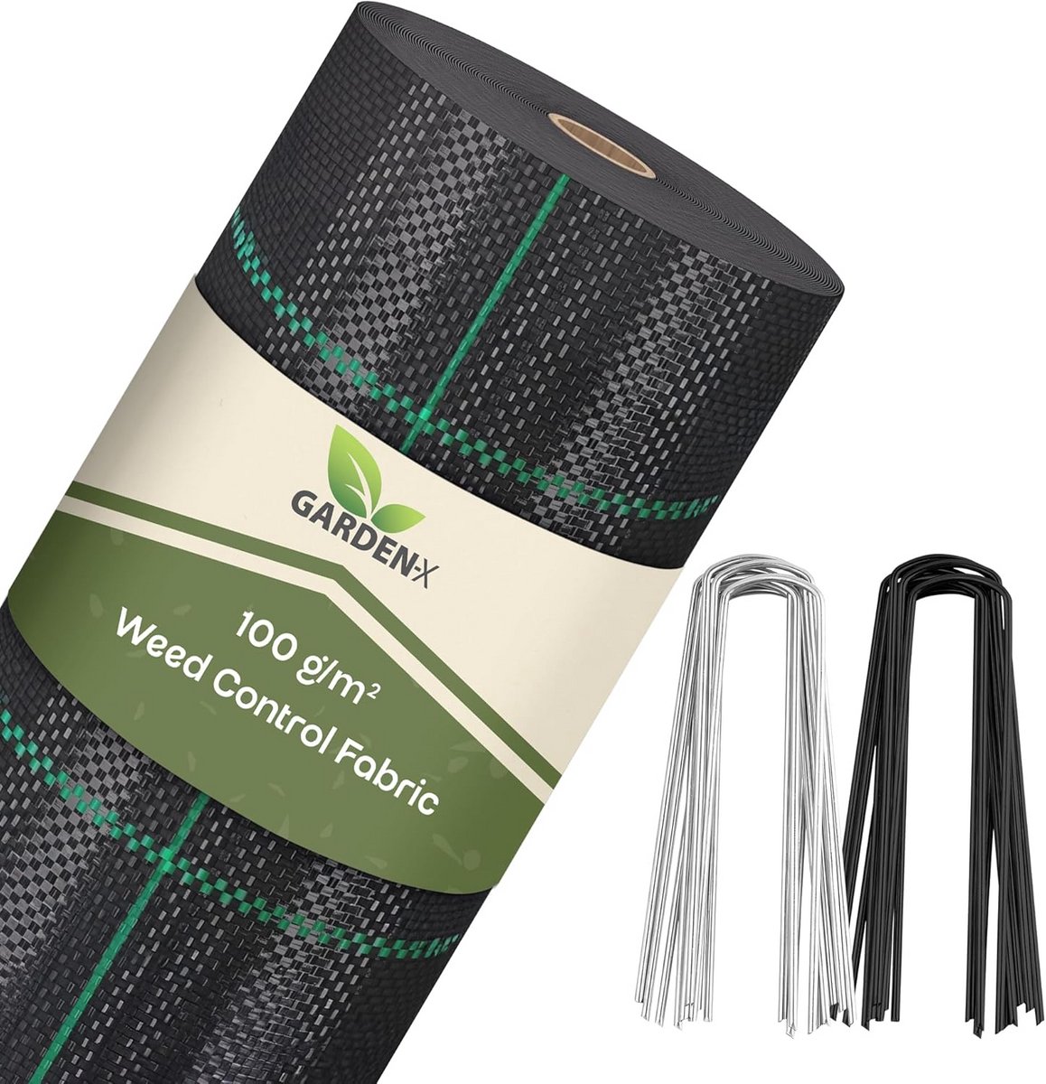 Sterk Onkruiddoek 60m² met 50 Ankers - Waterdoorlatend Bodemdoek voor Tuin en Bestrating