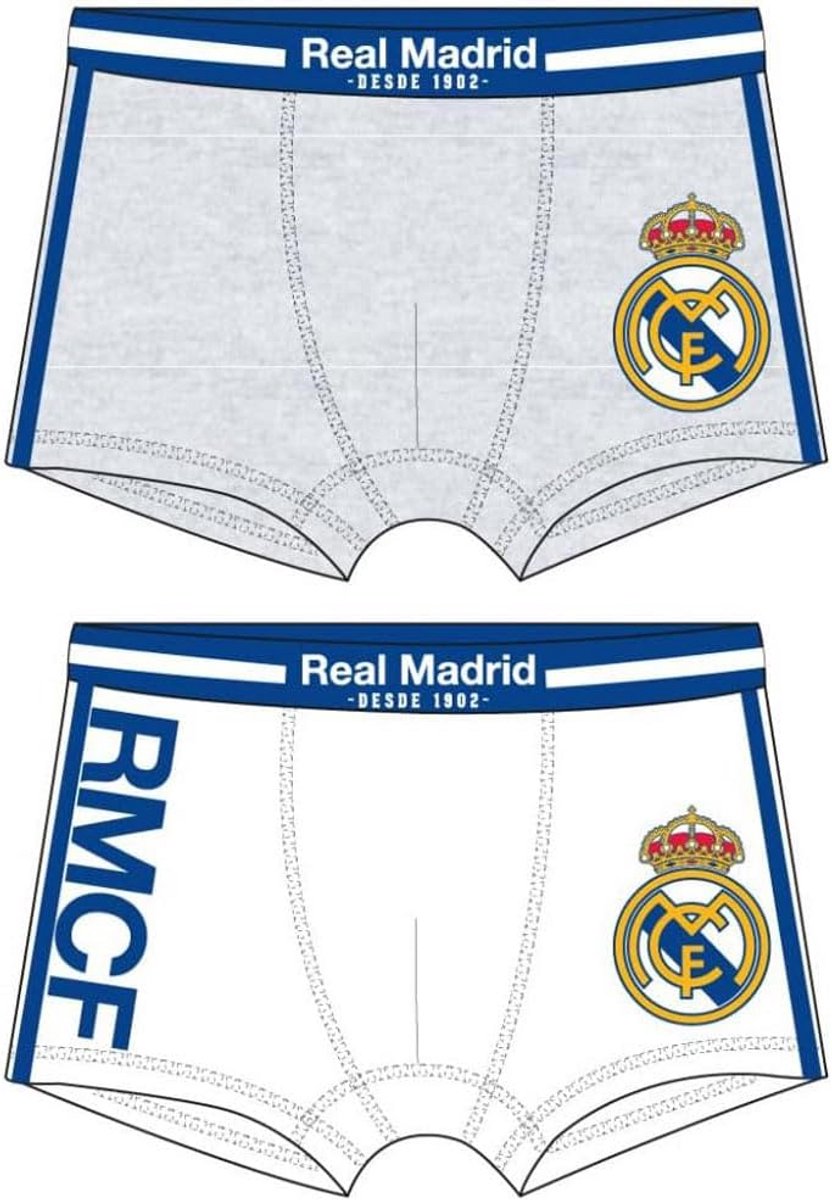 Kinder Boxershorts 2-Delige Set - Officieel Voetbal Ondergoed met Clubwapen - Comfortabel & Stijlvol - 4-5 Jaar