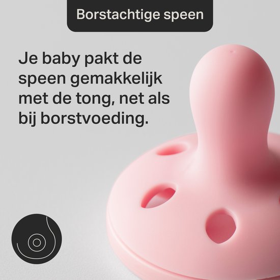Tommee Tippee Nacht borstachtige fopspeen - 4 Stuks - 6-18 maanden - op huid lijkende textuur - BPA-vrij van Merkloos — afbeelding 3