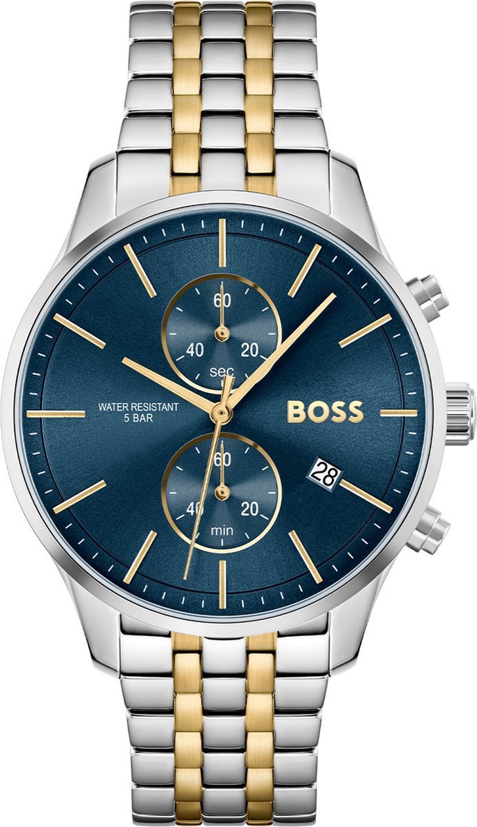 BOSS Associate HB1513976 Horloge - 42mm - Staal - Water resistent