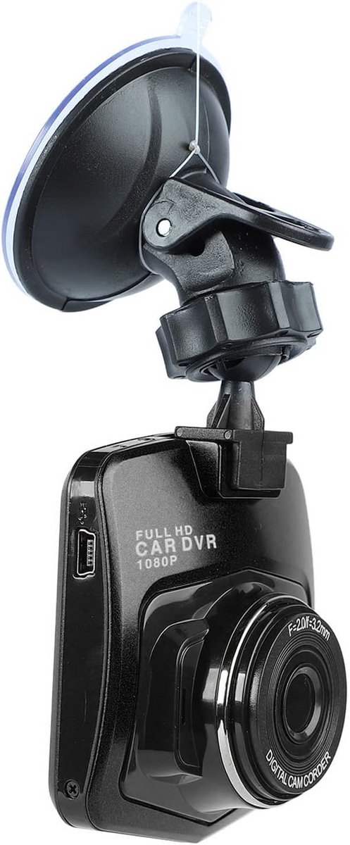Dashcam 1080P met Nachtzicht en Schokbestendige Dashboardcamera 2,4 inch Scherm