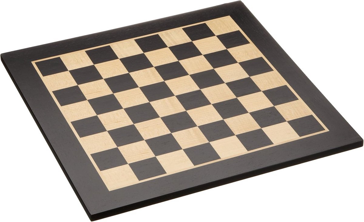 Schaakbord Brussel 40 mm Veldmaat - Houten Inlegwerk voor Volwassenen en Kinderen