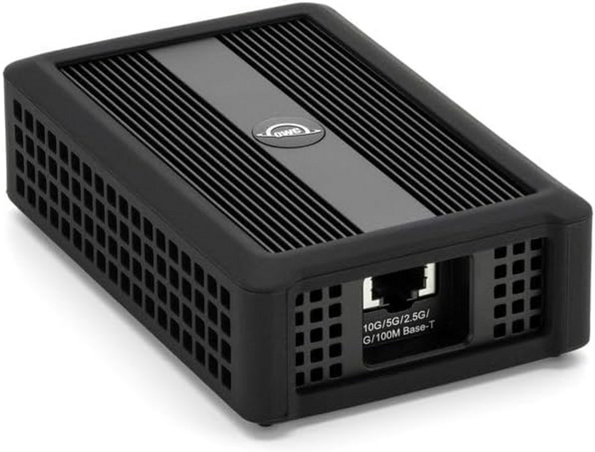 Snelle 10 Gigabit Ethernet-adapter met Thunderbolt 4 en USB4 voor Macs en Laptops
