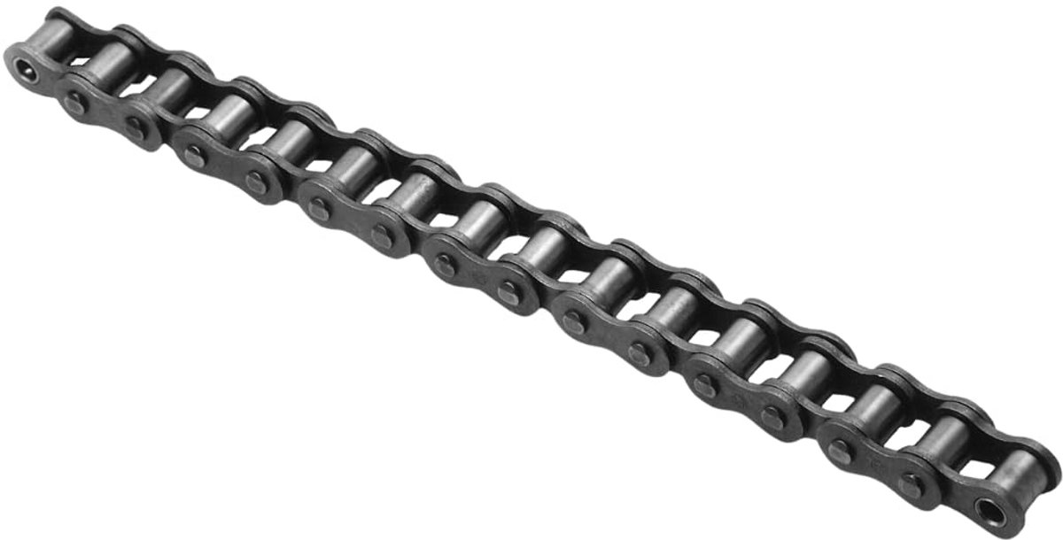 RolKetting 5 Meter Staal ISO 06B-1 met 9.53 mm Steek - Stalen Ketting Rol