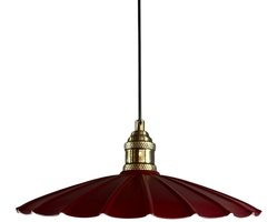 Bamyum Risso Hanglamp Industrieel Metaal Ø34 cm, Vintage Hanglamp, E27 Pendellamp
