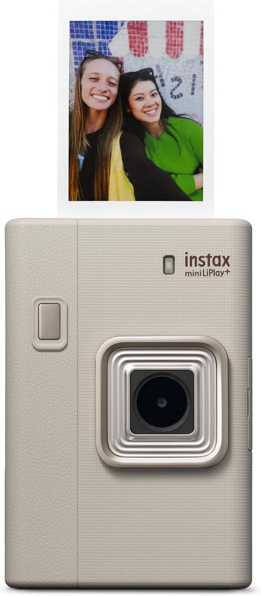 Hybride Digitale Instant Camera en Fotoprinter - Zand Beige