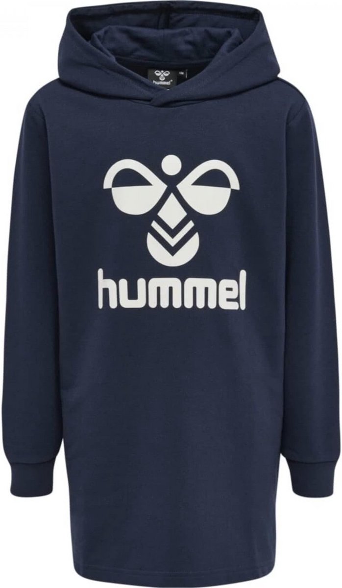 Meisjes Hoodie Jurk Lange Sweater met Capuchon
