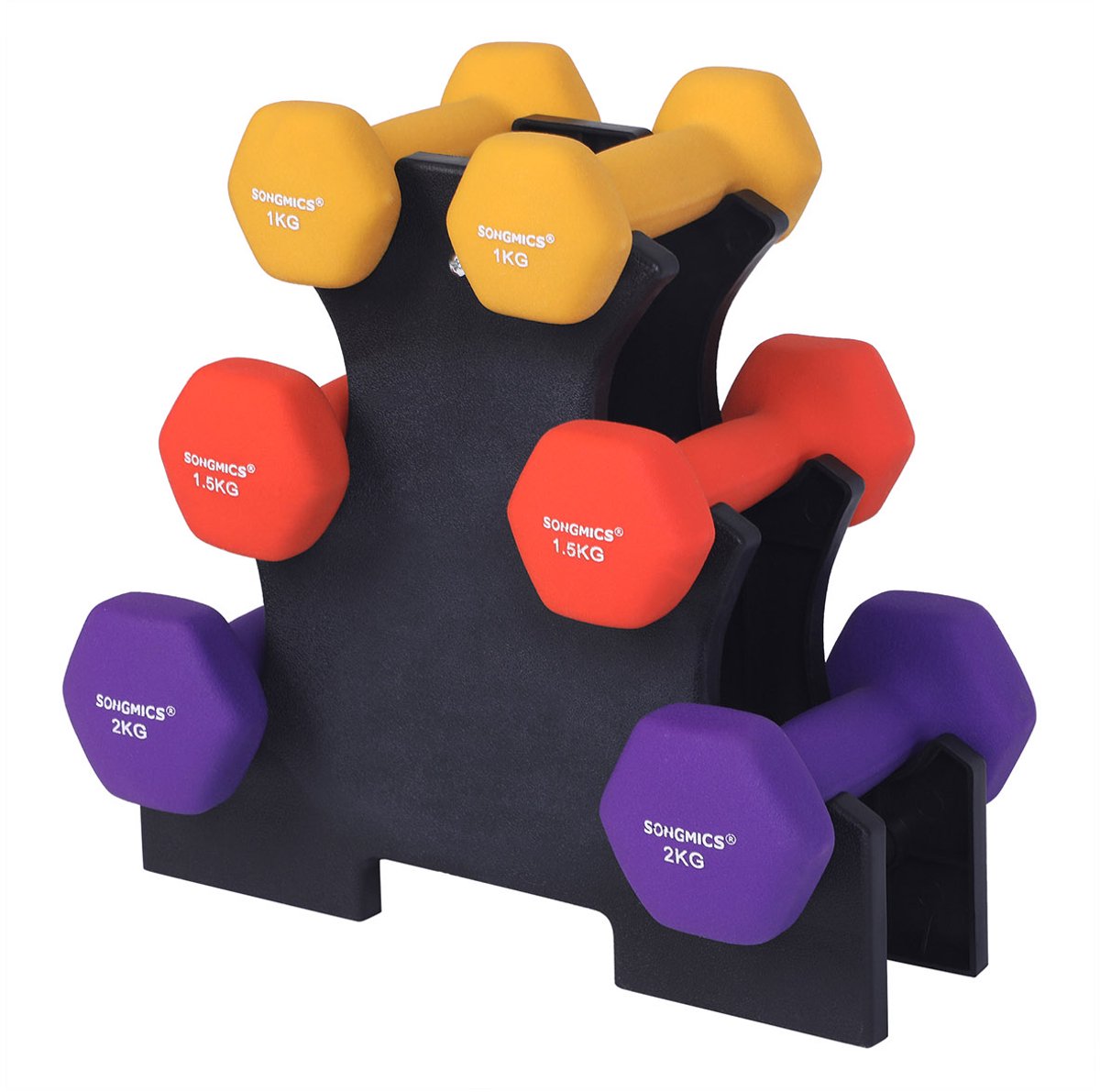 Vinyl halterset – Vinyl – Diverse kleuren – 2 x 2,0 kg
