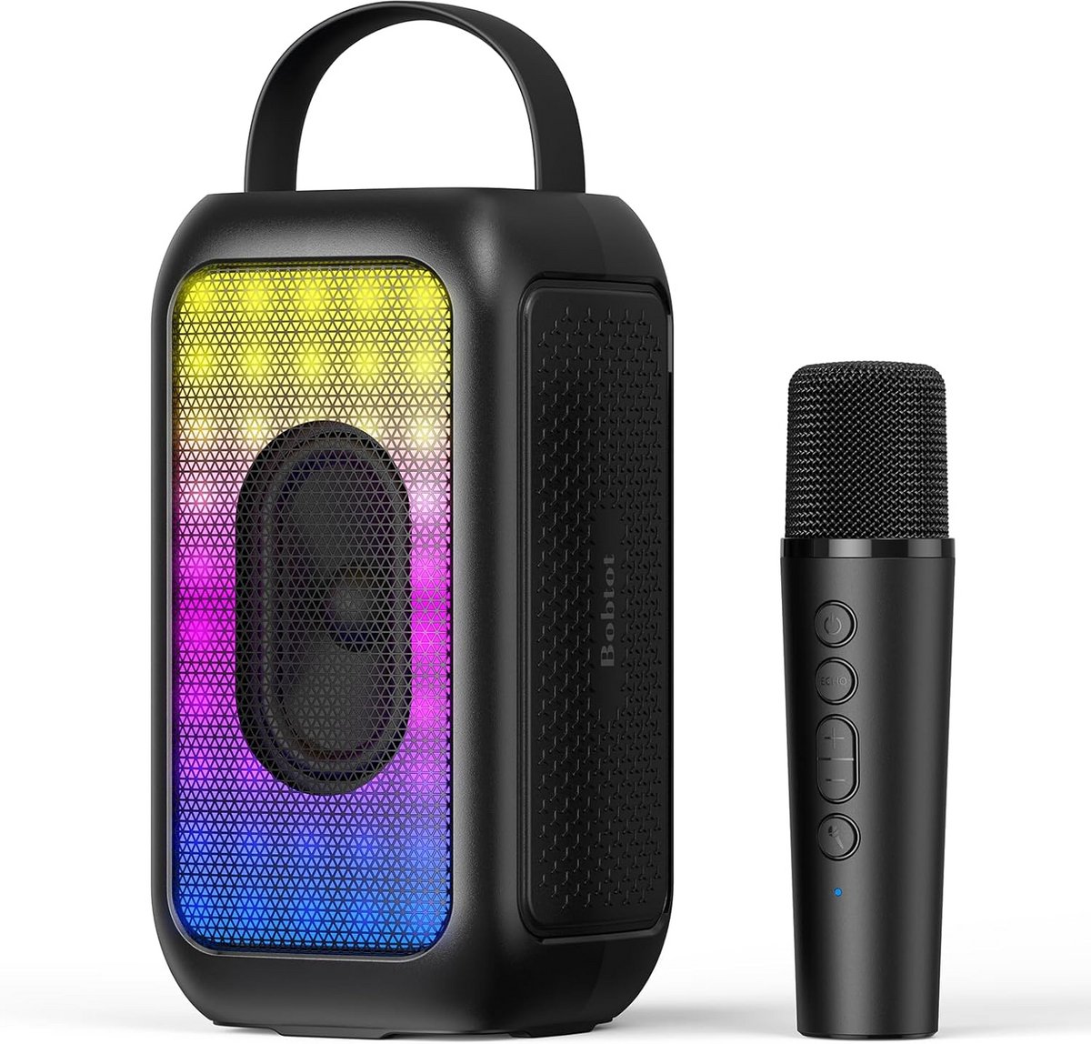 Draagbare Bluetooth Speaker met Draadloze Microfoon - Karaoke Systeem voor Feestjes