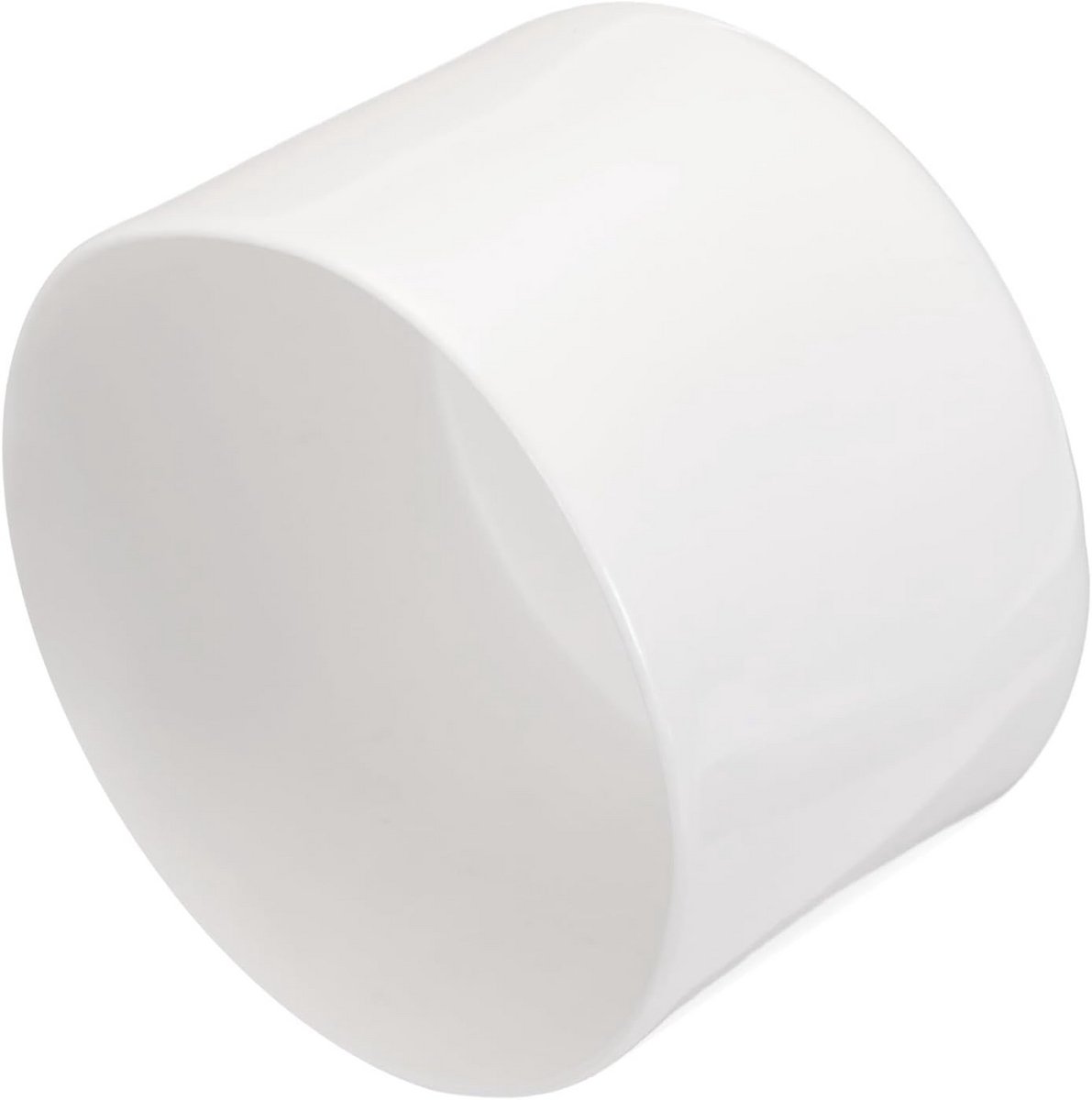 2x Ronde Rubberen Doppen 75 mm - Beschermkappen voor Palen, Poten en Meubels - Wit