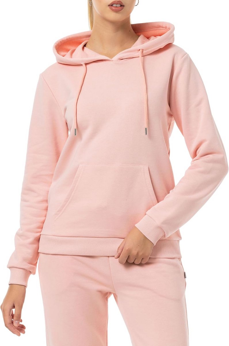 Dames Hoodie Sweater met Capuchon Loose Fit Comfortabel Katoenmix