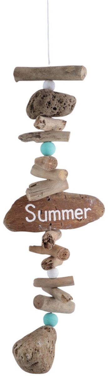 Guirlande Mira met stenen/driftwood ca 65 cm SUMMER