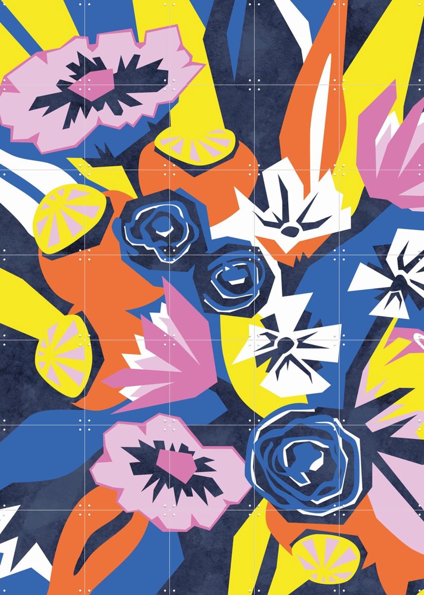 IXXI You're Doing Great, Megan Gallagher - 100 x 140 cm - Gratis ophangtool - Grote wanddecoratie en posters - Abstract, Digitale Kunst, Grafisch