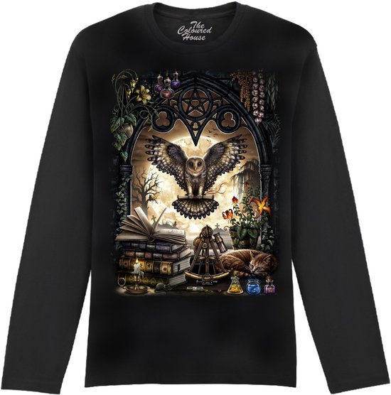 Uil The Messenger The Coloured House Longsleeve T-shirt M