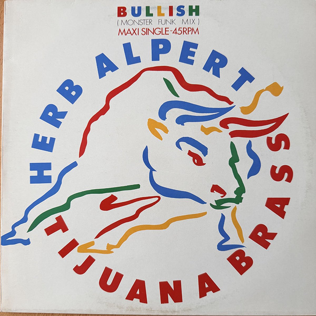 12 "vinyl Herb Albert BULLISH
