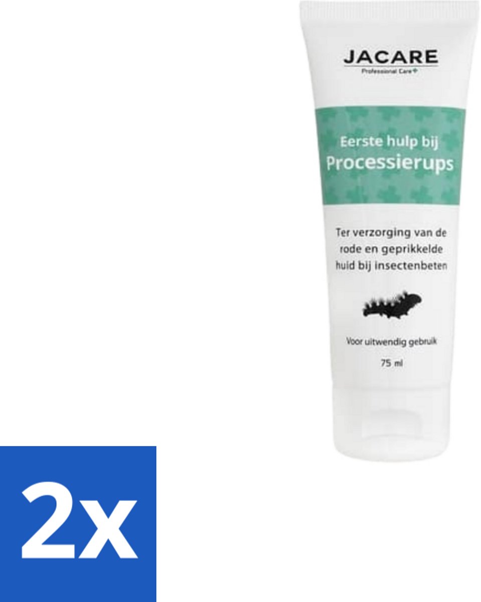 Jacare – Gel – Processierups – 75 ml - Voordeelverpakking - 2 stuks