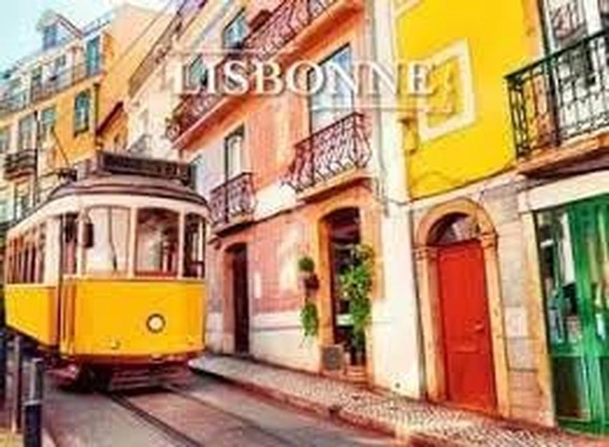 Puzzel 500 stukjes - Wandeling in Lissabon - Geschikt voor volwassenen en kinderen vanaf 10 jaar