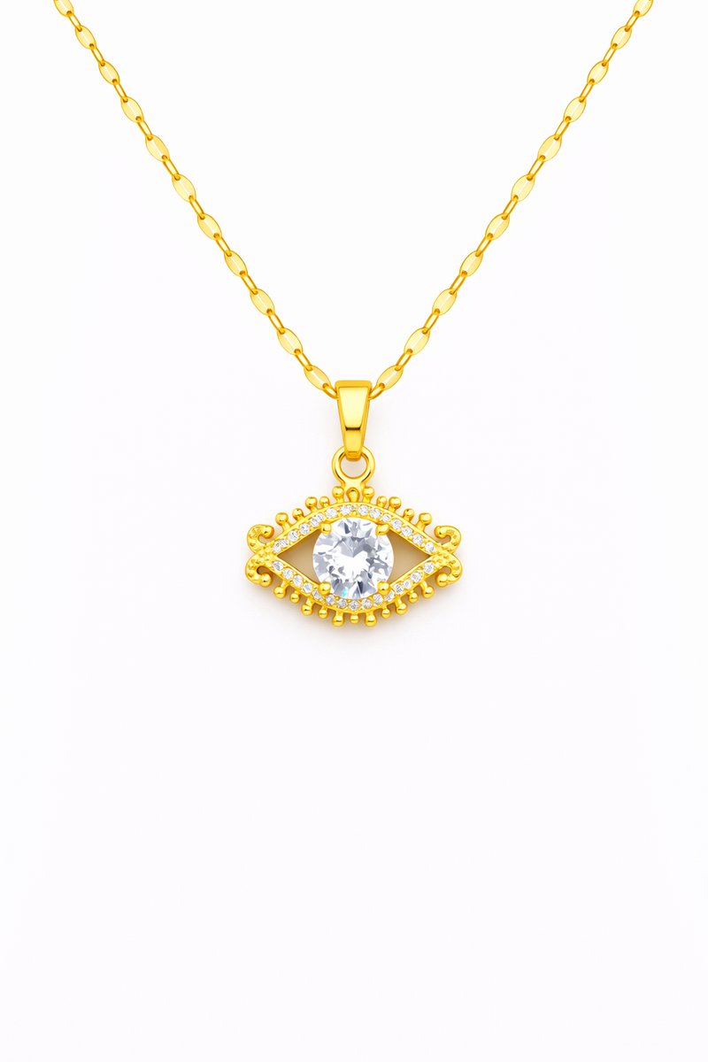 JP Family Jewelry - Luxe Halsketting - Dubbel Verguld RVS, Lengte 40+5 cm