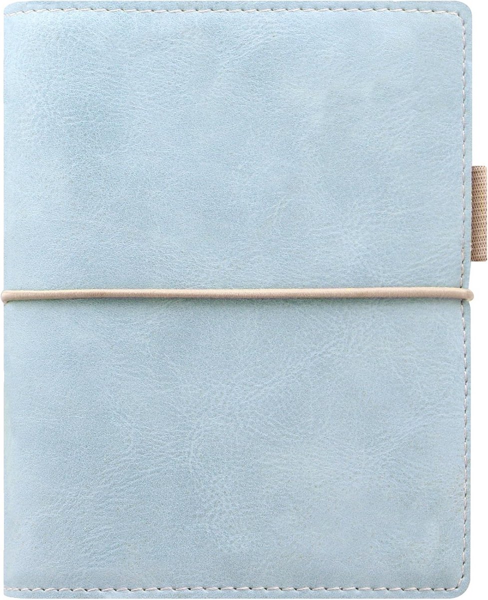 Weekplanner Pocket Organizer Soft Imitatieleer Lichtblauw met 2025 Agenda