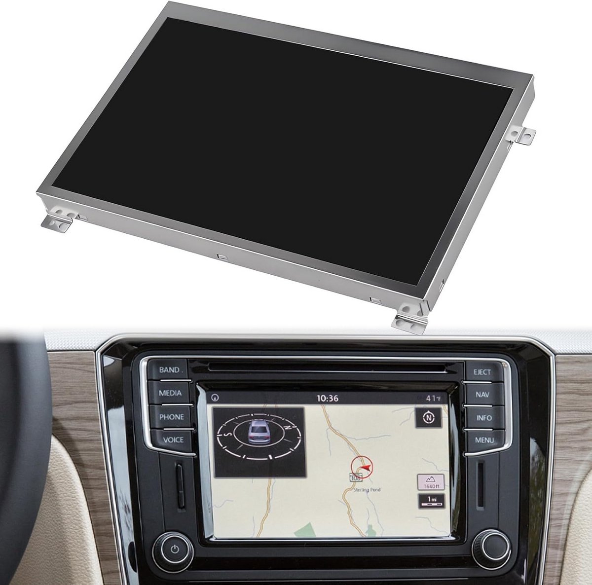 6,5 Inch LCD Scherm Vervanging voor MIB STD2 NAV 200 Radio