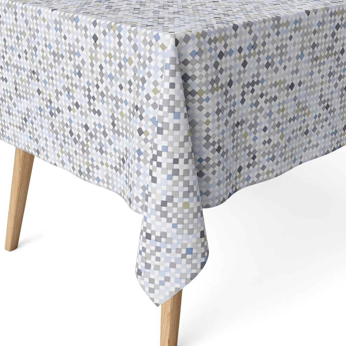 MARTINA HOME Tafelkleed van hars, maui, groen, 260 x 140 cm