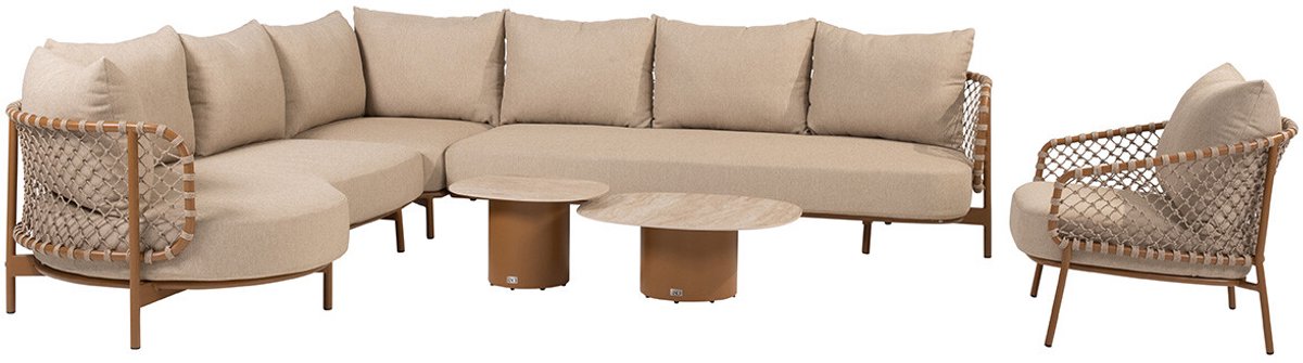 4 Seasons Outdoor Martinique loungeset 6-delig - amber