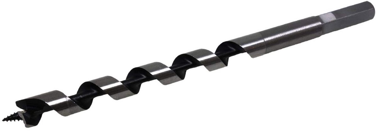 Slangenboor 14 mm met Lewis Punt voor Diepe Gaten in Hout