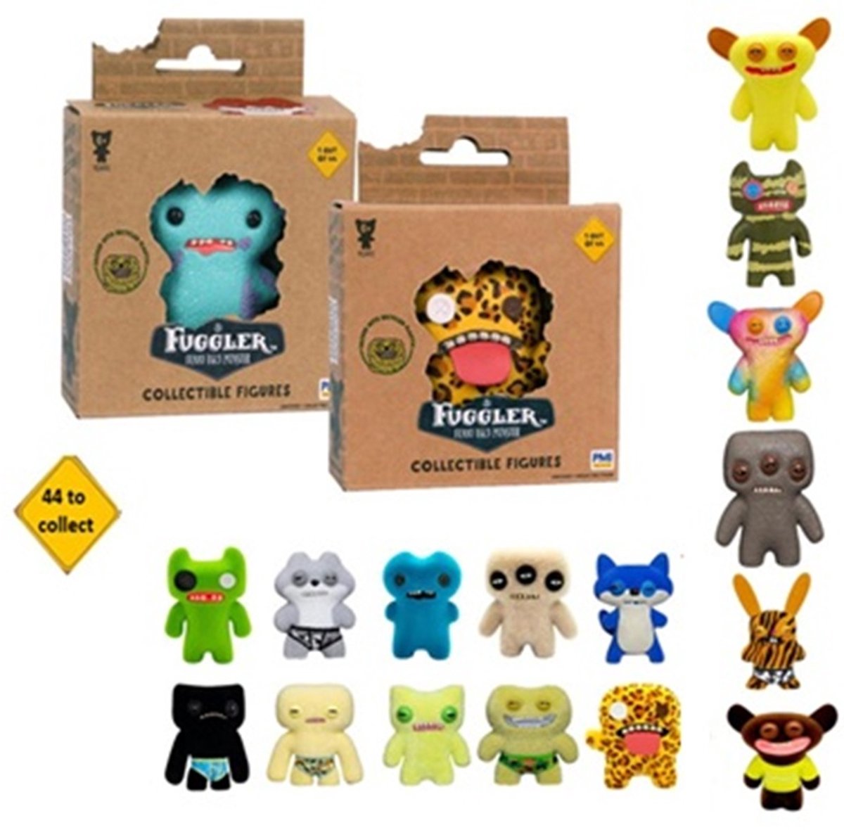 Baby Fuggler Verzamelfiguur 7 cm - 1 exemplaar - Verrassingsfiguur vol Ondeugende Charme