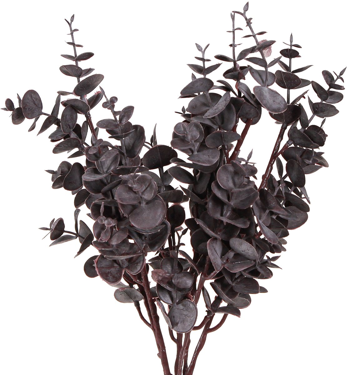Kunst-eucalyptus Decoratieve takken Eucalyptus Violet 38cm 3st, 3 Stüc